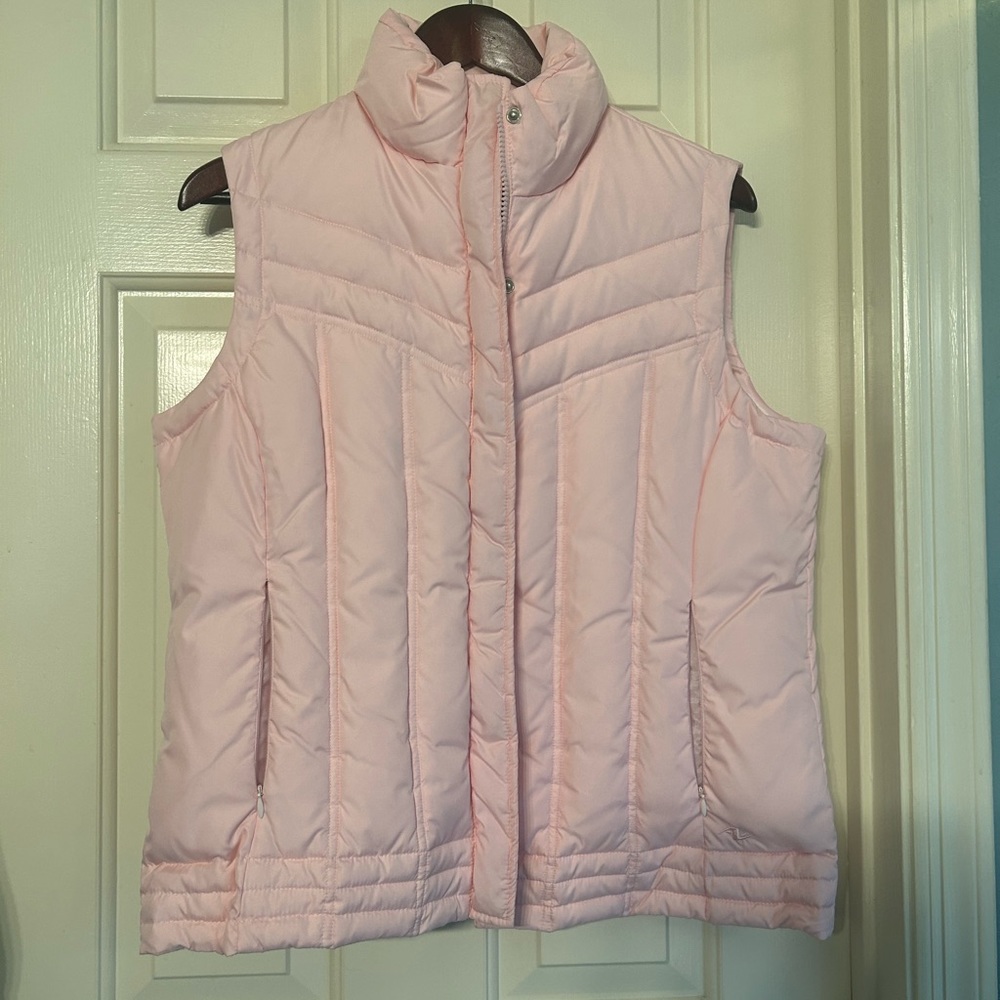 Athletic Works Women Pink Puffer Vest Outdoor size 12/14